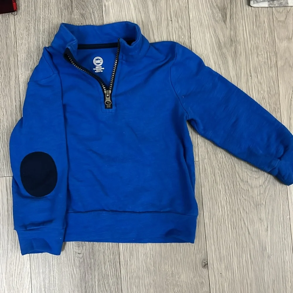 Bundle of 6❗️Grinch Sweater & Fleece 1/4 Zip Tops & Turtleneck-Size 3T - Picture 9 of 16